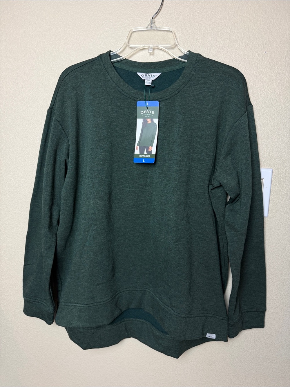Orvis Cozy Pullover Sweatshirt - Size L